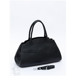 Сумка женская кожаная 3380-2QP black  Polina&Eiterou