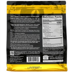 California Gold Nutrition, 100-ный изолят сывороточного протеина со вкусом черного шоколада, 2,27 кг (5 фунтов)
