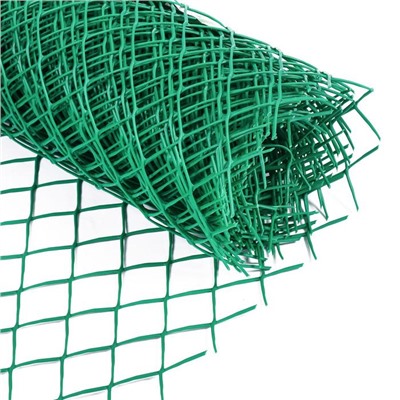 Сетка садовая 0.5×10 м, ячейка ромб 40×40 мм, пластиковая, зелёная, Greengo, в рулоне