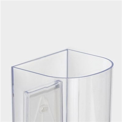 Диспенсер для жидкого мыла SAVANNA, механический, 500 мл, белый