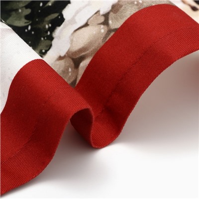 Скатерть новогодняя «Этель» New Year's farm, 110×149 см, 100% хлопок, саржа 190 г/м²