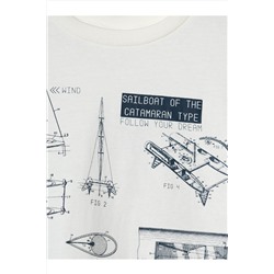 Фуфайка трикотажная для мальчиков (футболка) PLAYTODAY, 1243941