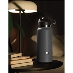 Серый мастурбатор в виде бутылки F*ck Flask