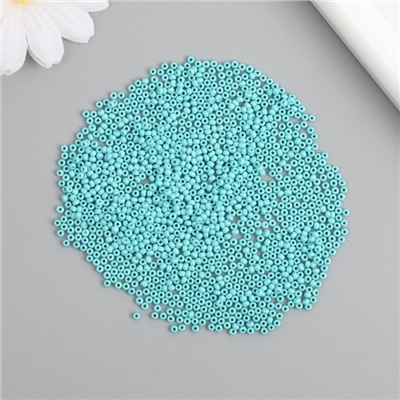 Бисер стекло 12/0 «Аквамарин», ровный №703, 450 г