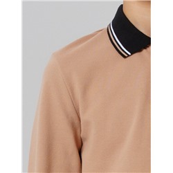 Джемпер трикотажный с воротником поло для мальчиков