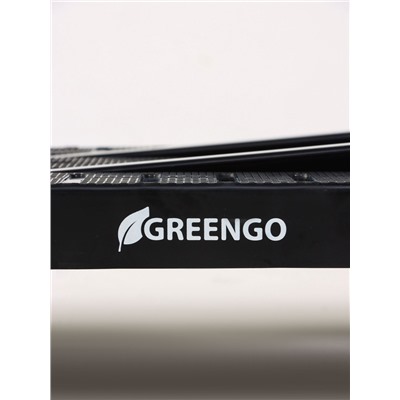 Тележка складная с раздвижной платформой, для перевозки грузов, нагрузка до 100 кг, телескопическая ручка, пластик, Greengo