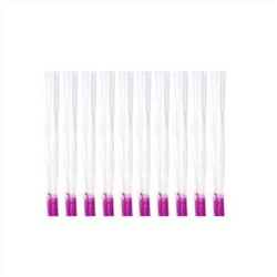 523406 Nail Art Стекловолокно для наращивания ногтей, розовый, 10 шт