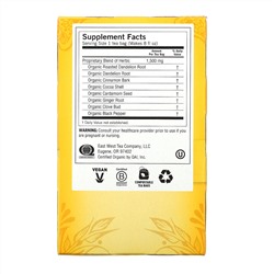 Yogi Tea, Detox, вкус жареного одуванчика и специй, без кофеина, 16 чайных пакетиков, 24 г (0,85 унции)