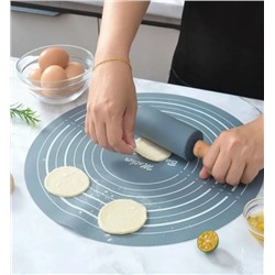 Силиконовая скалка для теста и коврик #23099451