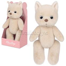 Котик Бежевый, 20 см, в коробке