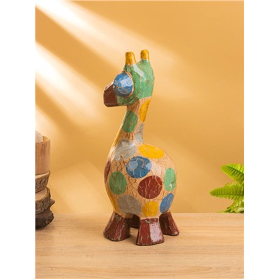 Сувенир «Жирафик», 12×12×30 см, дерево, разноцветный