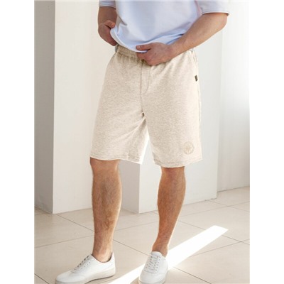 Шорты из тонкого футера с эластаном