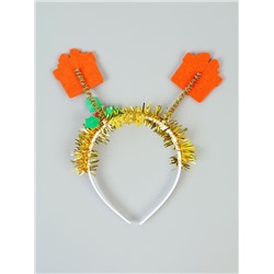 Карнавальный ободок новогодний «Подарок»