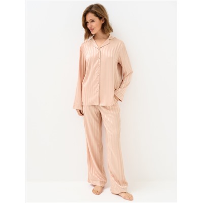Omsa Пижама OmD 0231D LINE Пижама жен. (Рубашка+Брюки жаккард), PL