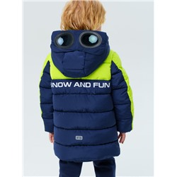 Пальто текстильное с полиуретановым покрытием для мальчиков