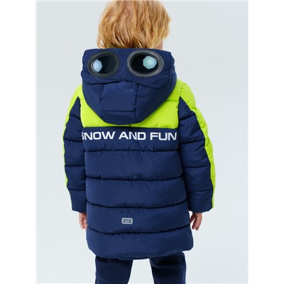 Пальто текстильное с полиуретановым покрытием для мальчиков