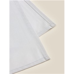 Простыня 1.5-спальная SL Home Percale 300ТС, 160×235 см, серая, хлопок 100%