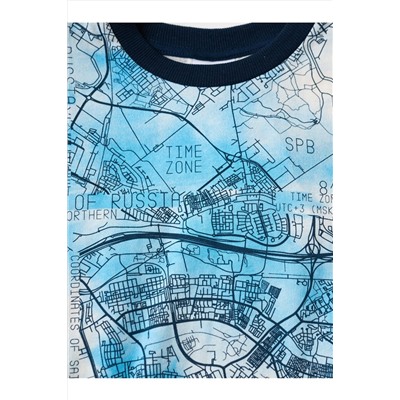 Фуфайка трикотажная для мальчиков (футболка) PLAYTODAY, 1243837