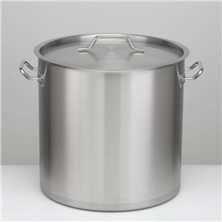 Котёл LUXSTANL, 50 л, d=40 см, h=40 см, капсульное дно, индукция, нержавеющая сталь