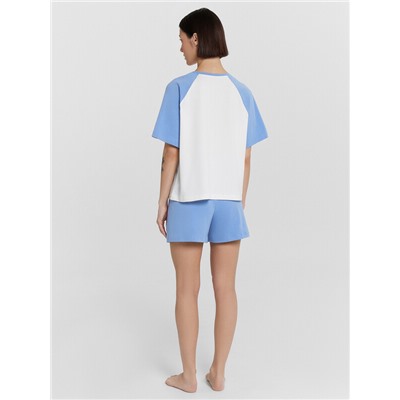 КОМПЛЕКТ ЖЕНСКИЙ (ФУТБОЛКА, ШОРТЫ) 592535