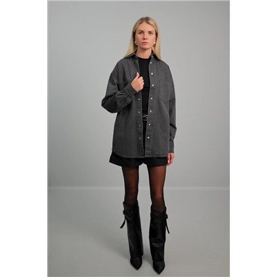 Женская джинсовая рубашка Happyfox