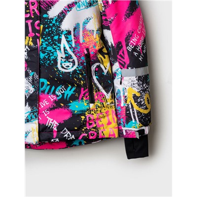 Комплект текстильный с полиуретановым покрытием для девочек: куртка, брюки