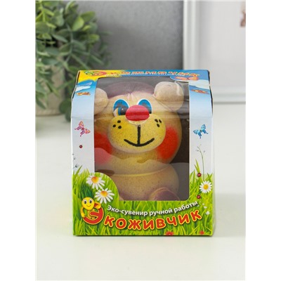 Набор для выращивания «ЭкоЖивчик. Медвежонок», фигурка растущая в подарочной упаковке