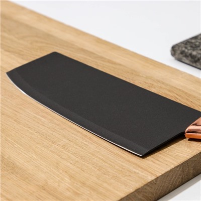 Топорик кухонный «Эсмиральда», 17×7.5 см, цвет зелёный