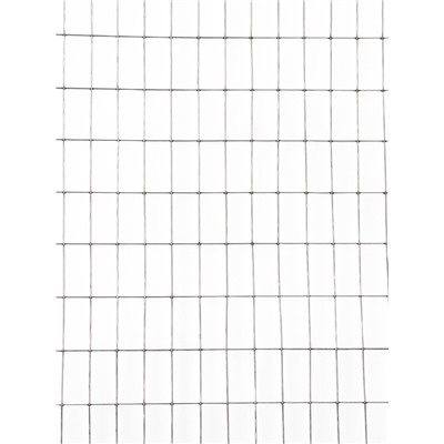 Сетка сварная оцинкованная, 10×1 м, ячейка 25×12.5 мм, d=0.7 мм, металл, Greengo
