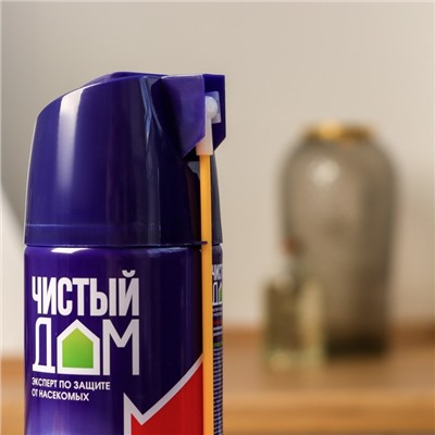 Аэрозоль от насекомых «Чистый дом», от насекомых, усиленная формула, 400 мл