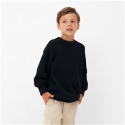 Джемпер детский KAFTAN, размер 32 (110-116 см) цвет тёмно-синий