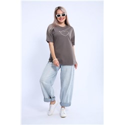 Футболка женская ФЖ0062А (Серый)