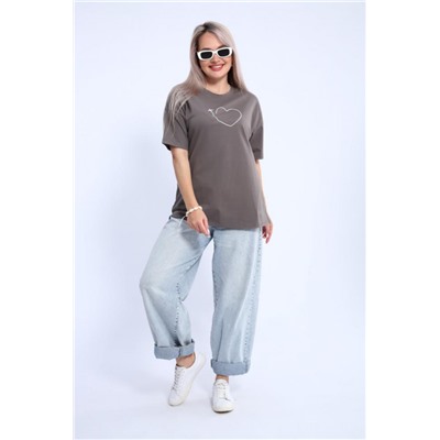 Футболка женская ФЖ0062А (Серый)