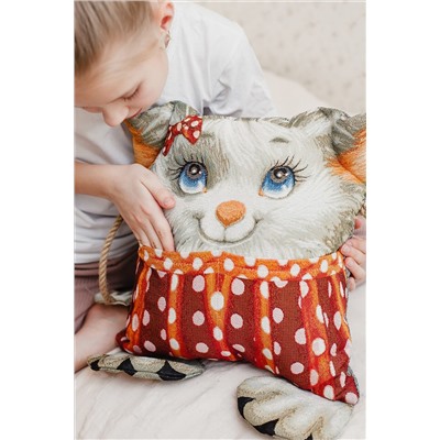 Подушка декоративная игрушка Добряша 35*45 НАТАЛИ, 1092529