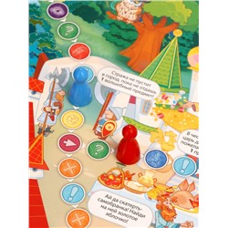 Настольная игра - ходилка с карточками «Любимые сказки», 2-4 игрока, от 6 лет