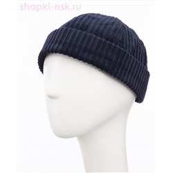 Докер вельвет на тр.подкл. Шапка (56-58)