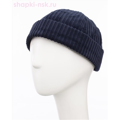 Докер вельвет на тр.подкл. Шапка (56-58)