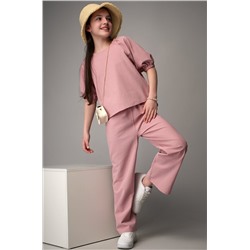 Летний костюм с брюками для девочки Happyfox