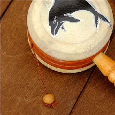 Сувенирный музыкальный инструмент «Клон-тонг», 22×6×4 см, МИКС