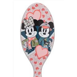 Wet Brush Расческа для спутанных волос / Original Detangler Disney Love Mickey And Minnie BWRDISLVMM, розовый KRISTALLER, 1130625