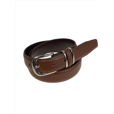 Ремень женский  из искусственной кожи, цвет коричневый