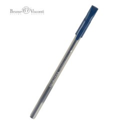 Ручка шариковая 0.5 мм "SmartWrite Black" синяя одноразовая 20-0328/01 Bruno Visconti