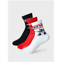 Носки трикотажные для мальчиков, 3 пары в комплекте