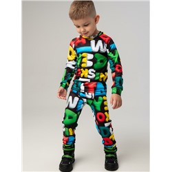 Термокомплект трикот. для мальчиков: фуфайка (футболка) с длин. рук, брюки