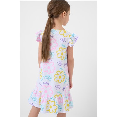 Сорочка ночная трикотажная для девочек PLAYTODAY, 1241080