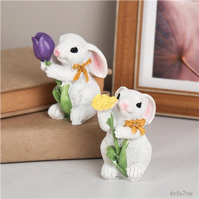 Фигурка Кролик 7 см / 1131 /уп 4/480/