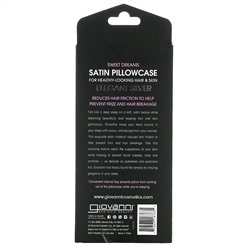 Giovanni, Satin Pillowcase, Elegant Silver,  1 Pillowcase