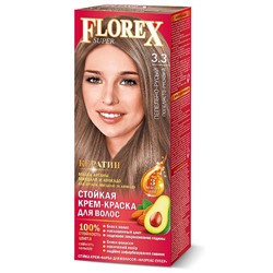 Краска для волос Florex Super 3.3 Пепельно-русый