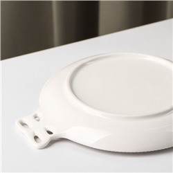 Блюдо «Сьюзен», 18×13.5 см, керамика, белое