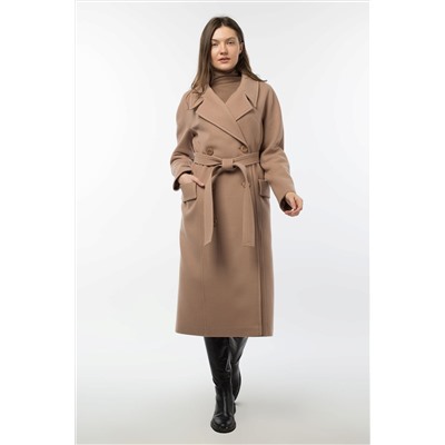 01-10517 Пальто женское демисезонное (пояс)